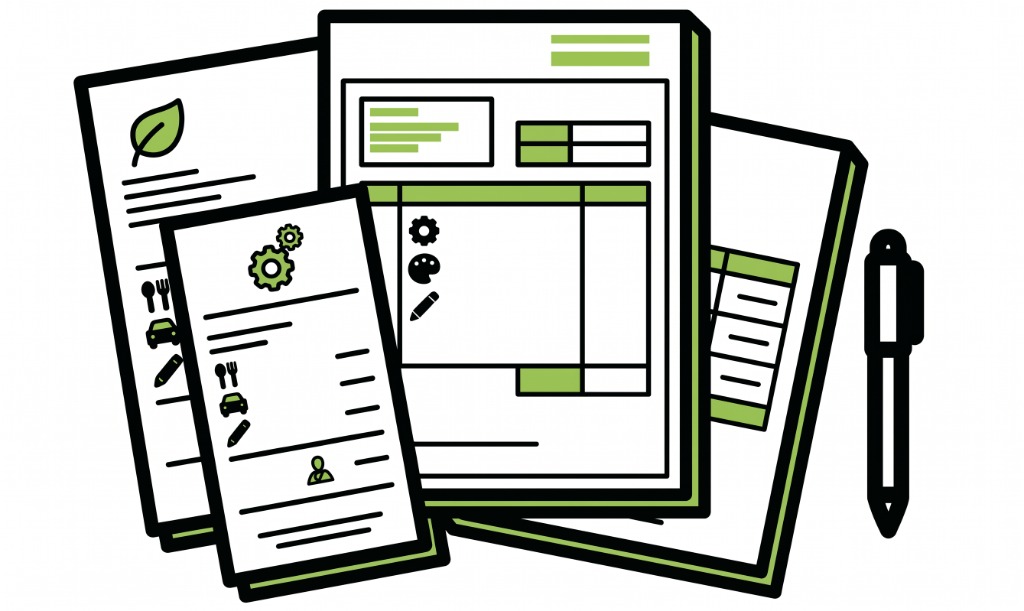 領収書・請求書サンプル